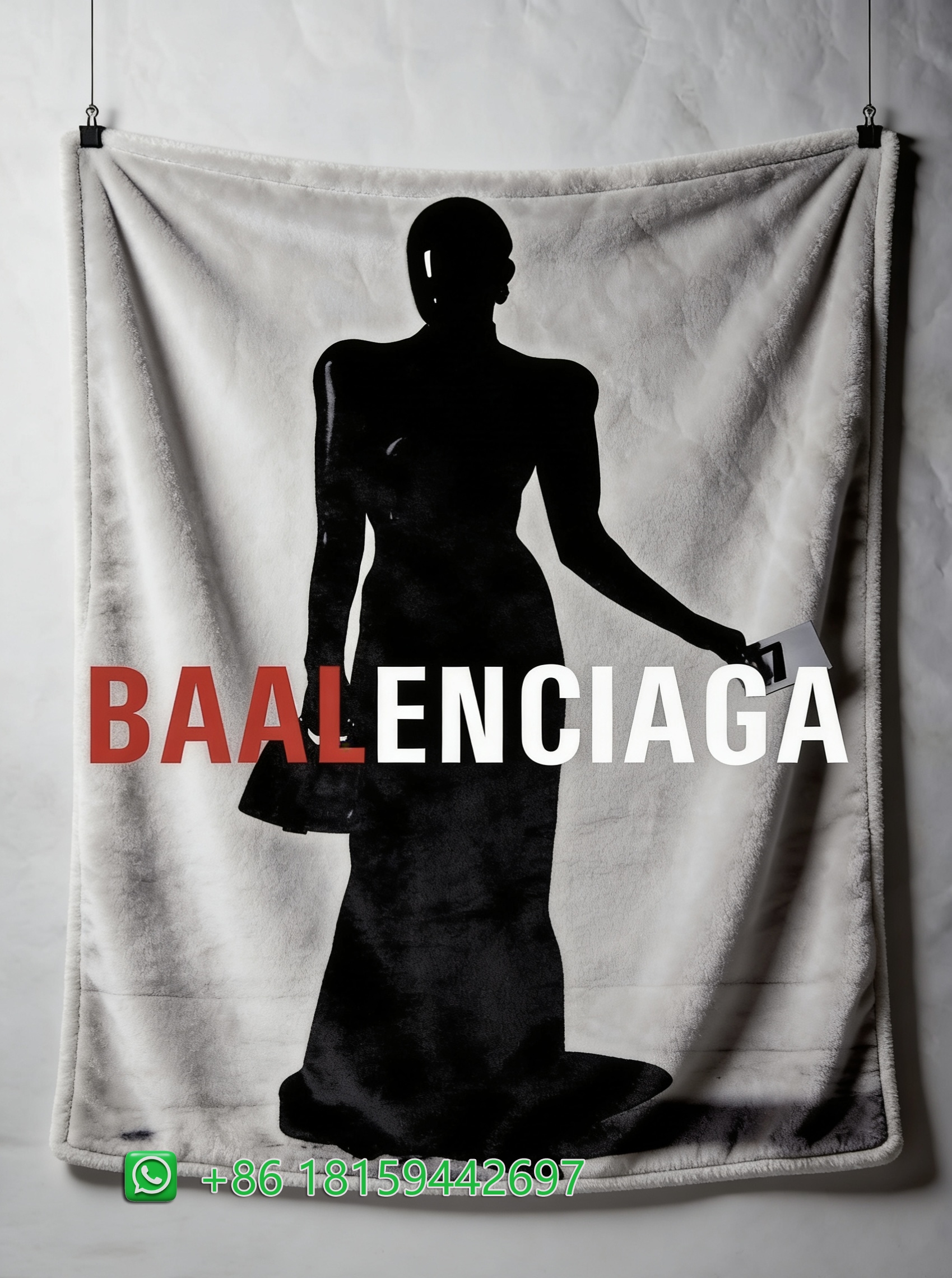 Balenciaga Throw Blankets